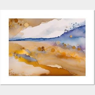 Abstract Landscape Posters and Art